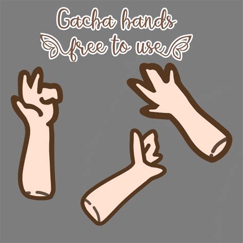 Gacha hands ꕤmade by meꕤ Body base drawing Hand holding phone Hands