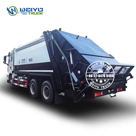 Shacman X Tons Cbm Iso Waste Management Garbage Compactor