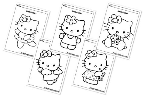 16 Desenhos Da Hello Kitty Para Colorir Baixe E Imprima Grátis