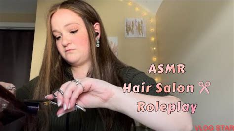 Asmr Hair Salon Roleplay ️ Realistic Youtube