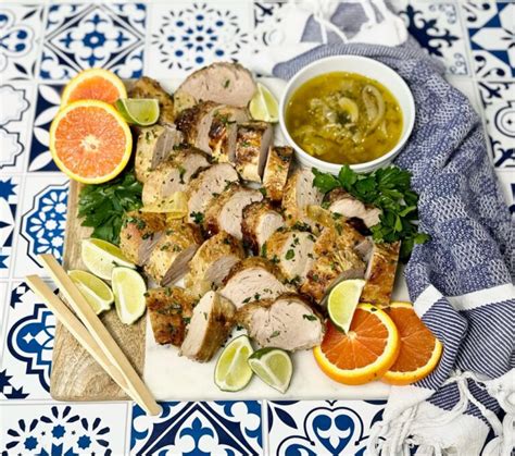 Our Mojo Pork Tenderloin Abuela S Cuban Counter