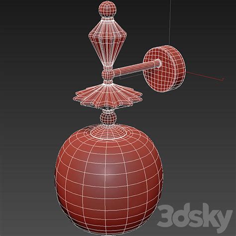 Wall lamp Odeon Light BIZET - Wall light - 3D model