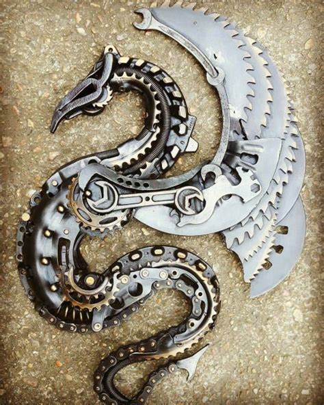 Steampunk Art Arte Em Metal Arte De Sucata Animais Steampunk