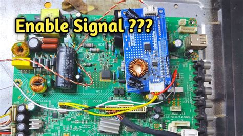 Backlight Driver Installation On 43 Led Tv How To Install Backlight