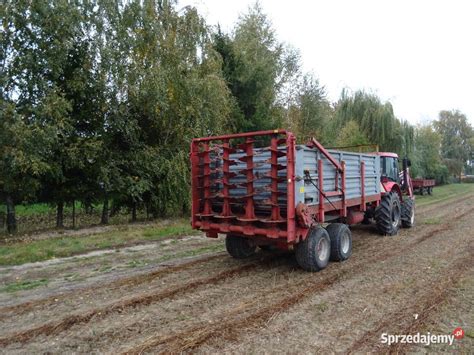 Rozrzutnik Obornika Cynkomet 8 Ton Tandem MożliwośćTRANSPOR Kurów