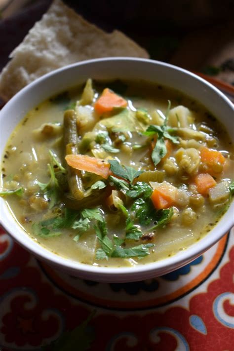 Hearty Vegetable And Lentil Soup Julias Cuisine