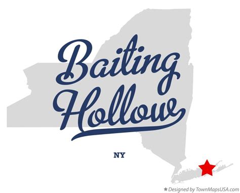 Map of Baiting Hollow, NY, New York