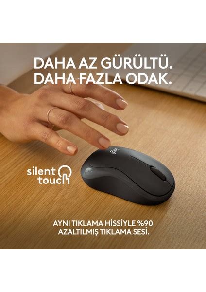 Logitech M240 Sessiz Kompakt Kablosuz Bluetooth Mouse Fiyatı