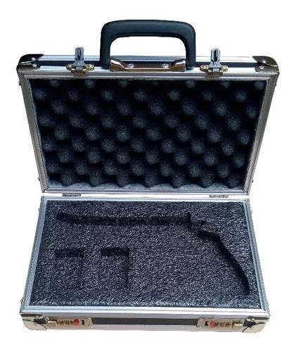 Hard Case Maleta Estojo P Revólver Taurus Rt608 357 Senha Frete grátis