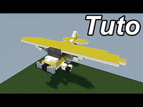 Minecraft Tuto Avion N5 YouTube