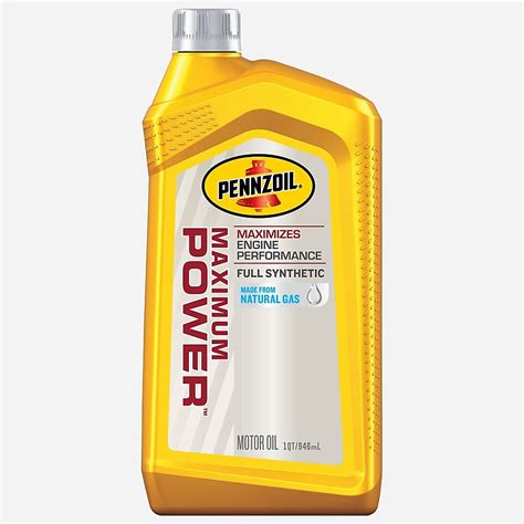 Full Synthetic Oil Pennzoil