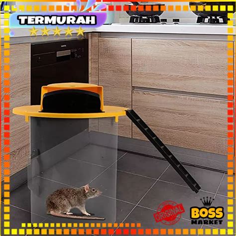 Jual Perangkap Jebakan Tikus Curut Mencit Ember Besar Mouse Mousetrap ...