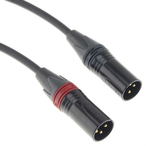 Audiophonics Wire Interconnect Cable Rca Male To Xlr Male Stereo Gold