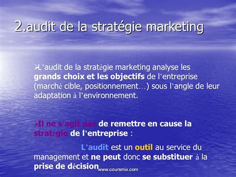 Audit Marketing Plan De Lexpose Introduction A Propos De L Audit