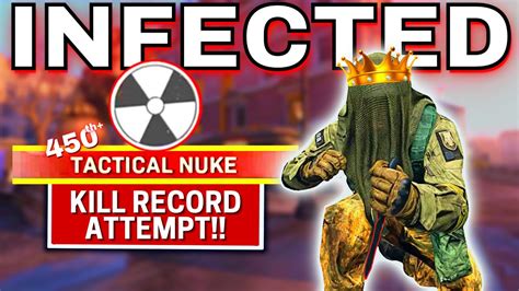 Kill Record Attempt At One Way Wall Glitch Spot Easy Infected Nukes