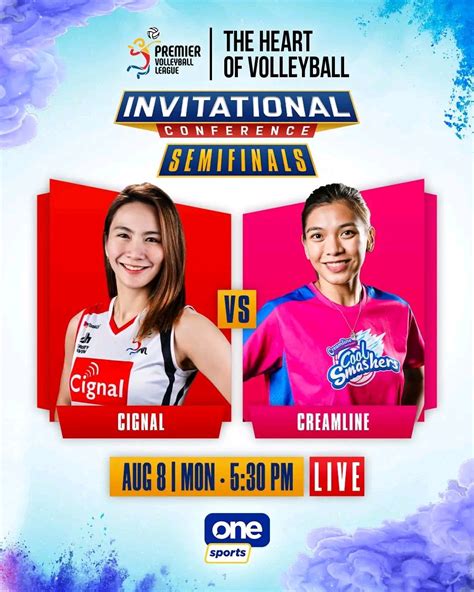 Team Pilipinas On Twitter PVL YOUTUBE Live Creamline Cool Smasher VS