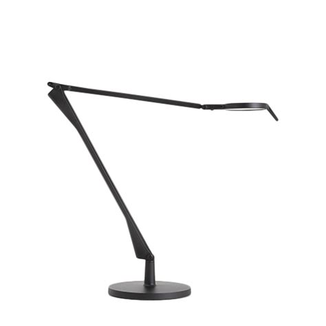 Kartell Lampe De Table Aledin Tec Mat Noir Polycarbonate Et