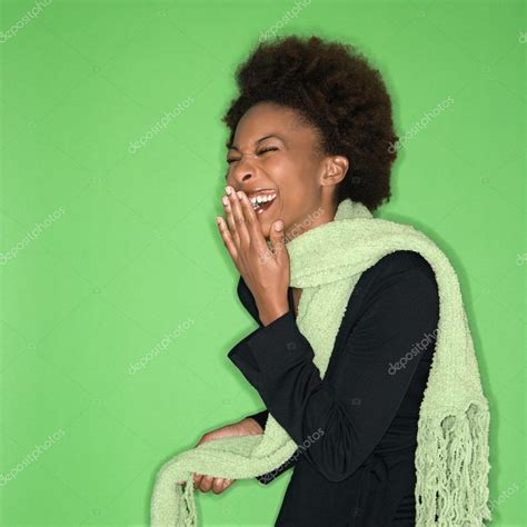 Laughing woman — Stock Photo © iofoto #9310121