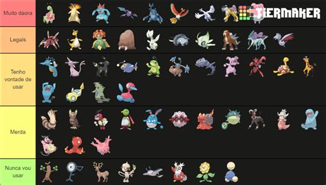 Pok Mon Gen Ii In National Dex Order Tier List Community Rankings