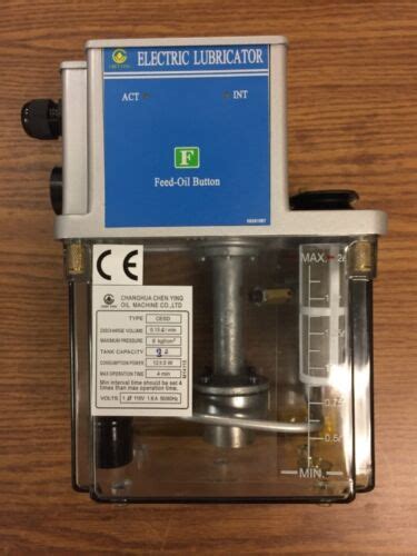 One Brand New Adjustable Auto Lubrication Pump 110v CESD A EBay