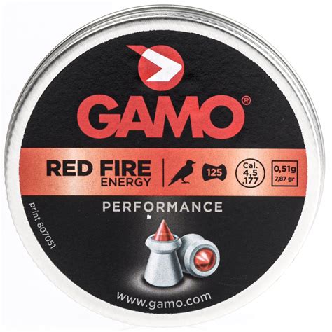 Pb Gamo Plombs Red Fire Gamo Pb Vente De Couteaux En