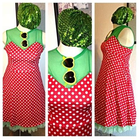 Parisian Perfection Strawberry Dress With Sequin Beret