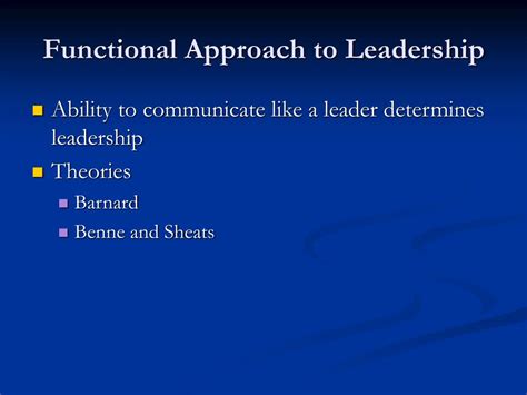 Ppt Leadership Theories Powerpoint Presentation Free Download Id