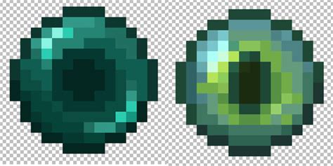 I Made The Ender Pearl And Eye Of Ender Symmetrical Rminecraft