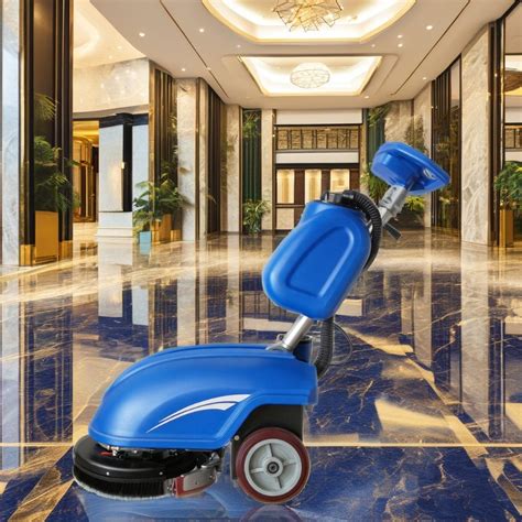 Distributor Price Floor Cleaner Manual Walk Behind Tile Floor Scrubber