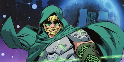 Green Arrow Debuts A Deadly New Type Of Arrow And High Tech Costume