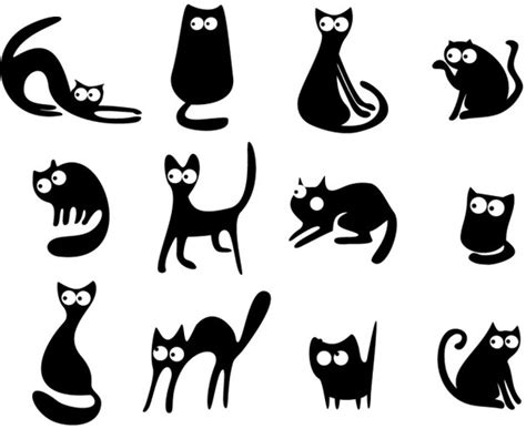 Vectors Of Cats Free Vector Graphics Everypixel