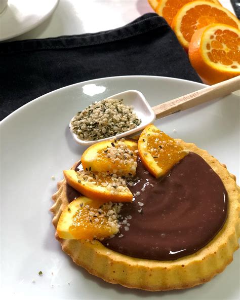 Tarte De Laranja E Chocolate Receiteria