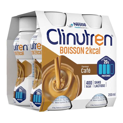 Nestle Nutrition Orale Clinutren Hp Hc Kcal Caf Bouteille X Ml