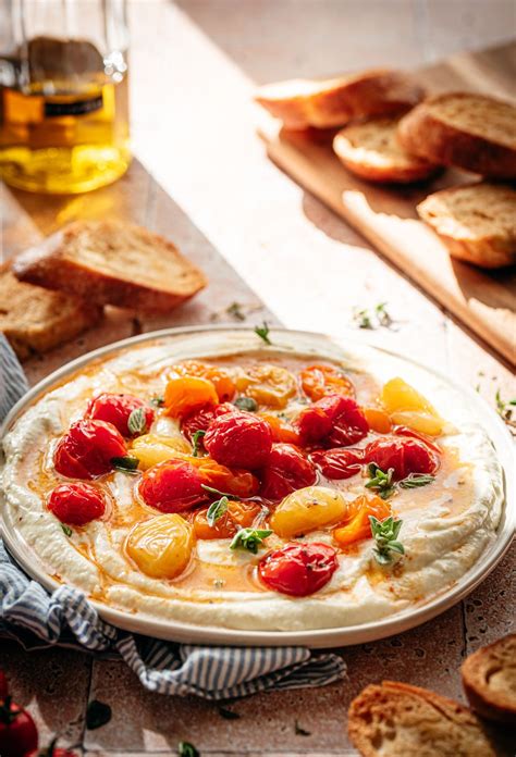 Feta Dip Met Geroosterde Tomaatjes Eef Kookt Zo