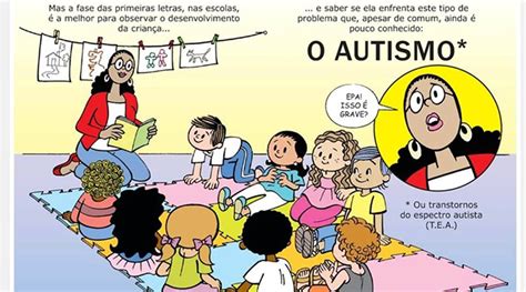 Cartilha Ilustrada Por Ziraldo Tira D Vidas Sobre Autismo