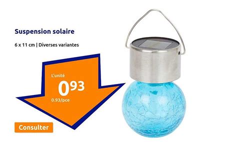 Promo Suspension Solaire Chez Action Icatalogue Fr