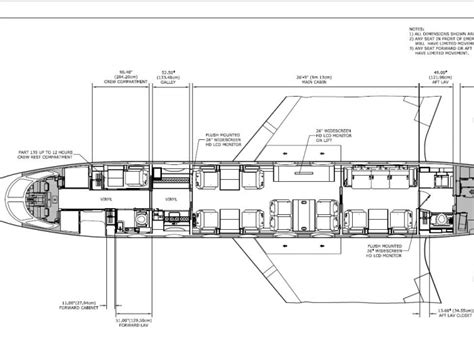 Gulfstream G650 Interior Floor Plans Two Birds Home