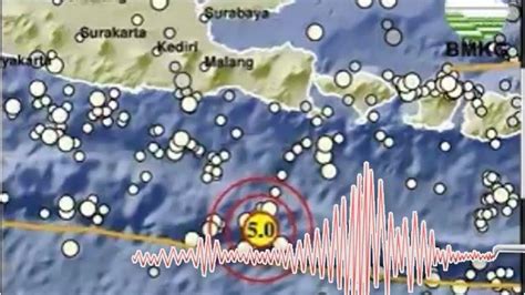 UPDATE Gempa Jawa Timur Pagi Ini BMKG Gempa Susulan Guncang Jember