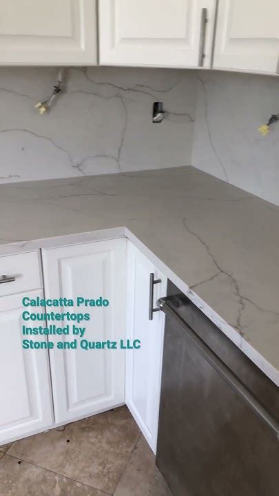 Msi Calacatta Prado Countertops Installer Boca Raton Florida Youtube