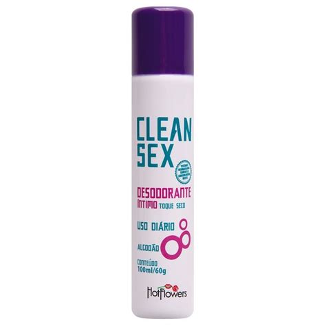 Clean Sex Desodorante íntimo Spray ml Hot Flowers Gall