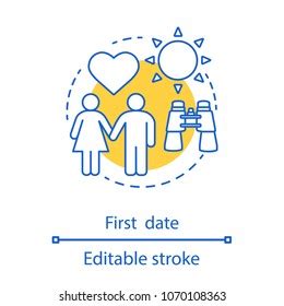 Practice Monogamy Concept Icon Safe Sex Stock Vector Royalty Free Shutterstock