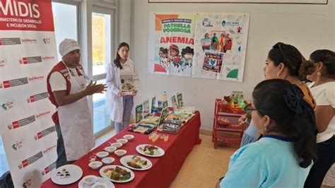 Piura Qali Warma promueve hábitos saludables de alimentación en Talara