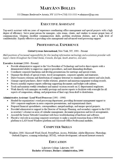 Sample Resume For Administrative Assistant 2019 What To Write Resume Samples 2019