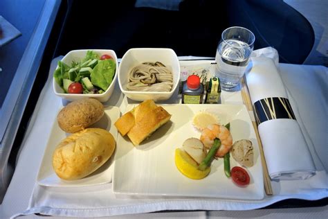 機内食／キャセイパシフィック航空ビジネスクラスcx521成田～香港