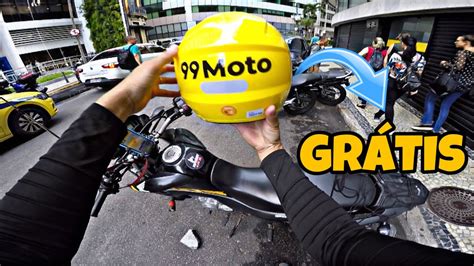 Est Dando Capacete Gr Tis Peguei E Fiz Corrida Na Uber Moto