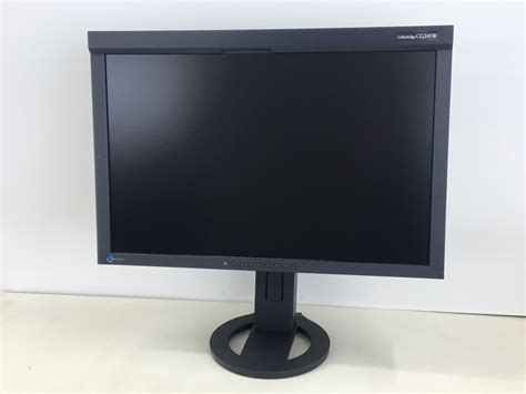 良品 EIZO 24型 カラーマネージメント液晶 ColorEdge CG245W 使用時間5476H 昇降回転可能 2010年製管2E