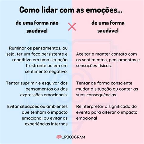 Como lidar as emoções Emoções Mensagem sobre amor proprio Emoção