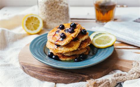 Cottage Cheese Pancakes Met Blauwe Bessen Wat Eten We Vandaag