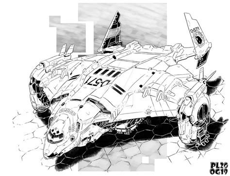 Battletech Maori Class Dropship By Sharlin On Deviantart