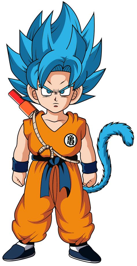 Super Saiyan Blue Kid Goku Wbroly Movie Colors By Obsolete00 On